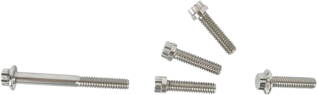 Diamond Engineering PB580S Transmission Top Cover 12-Point Polished Stainless Engine Bolt Kit