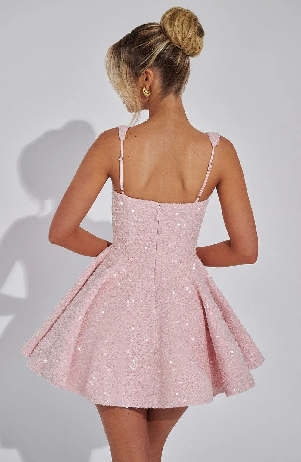 Dorothy Mini Dress - Blush