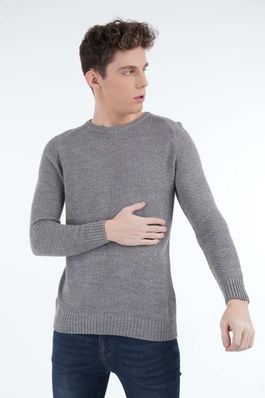 Dover Grey Sweater