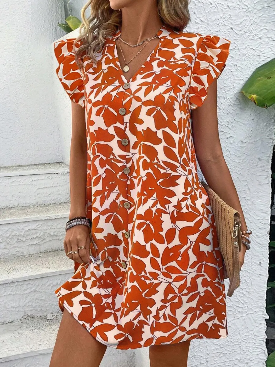 Erick Printed Dress