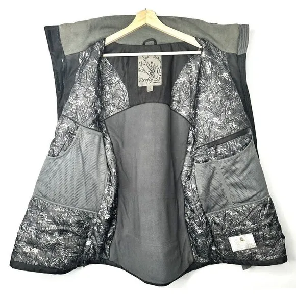 Firefly Winter Jacket Women XL Snowboard Ski Outdoor Black Hooded Snow Coat
