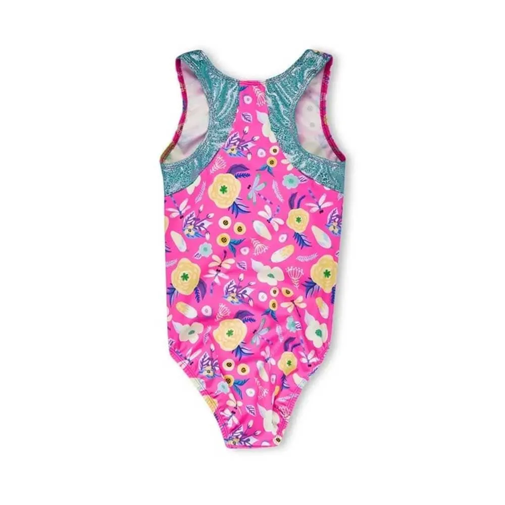 Girl Power 105 Dragonfly Gymnastics Leotard - Girls
