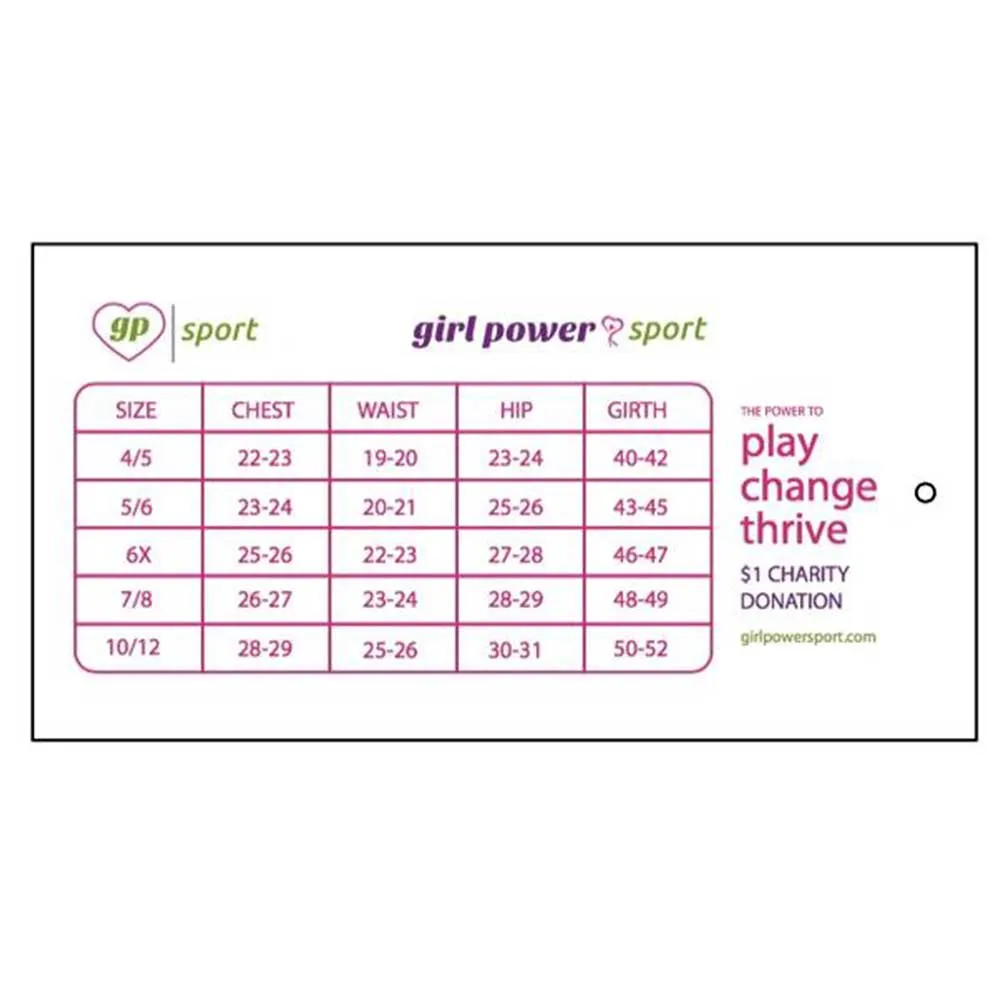 Girl Power 105 Dragonfly Gymnastics Leotard - Girls