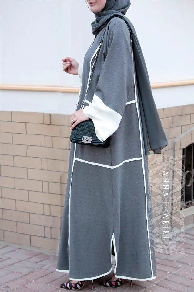 Grey Sport Abaya