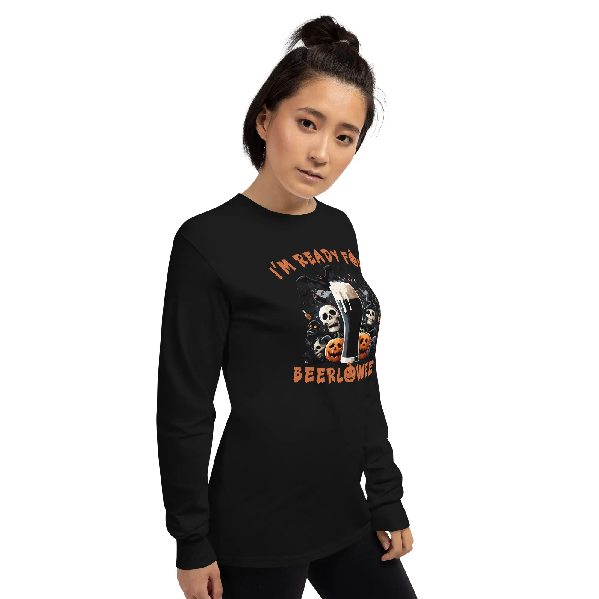 Halloween Long Sleeve T-shirt - I'm Ready For BeerLoween