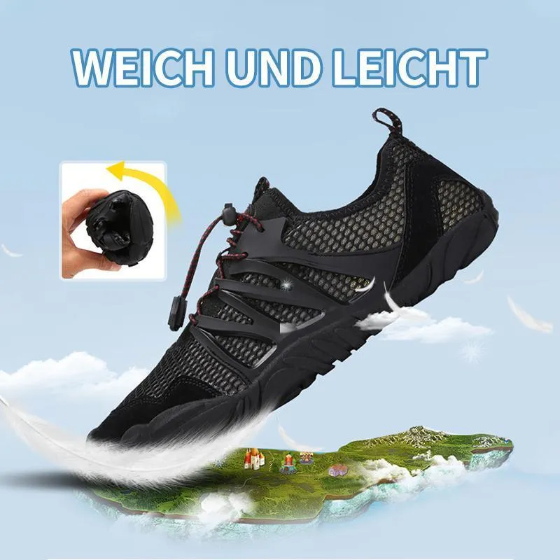 Herren Sommer atmungsaktives Mesh Quick Dry Outdoor Fitness Wanderschuhe