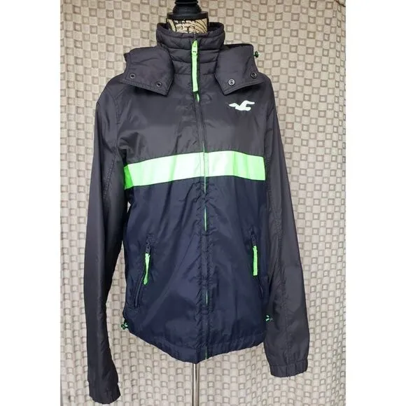 Hollister Women's Insulated Hooded Jacket Coat Medium NWOT