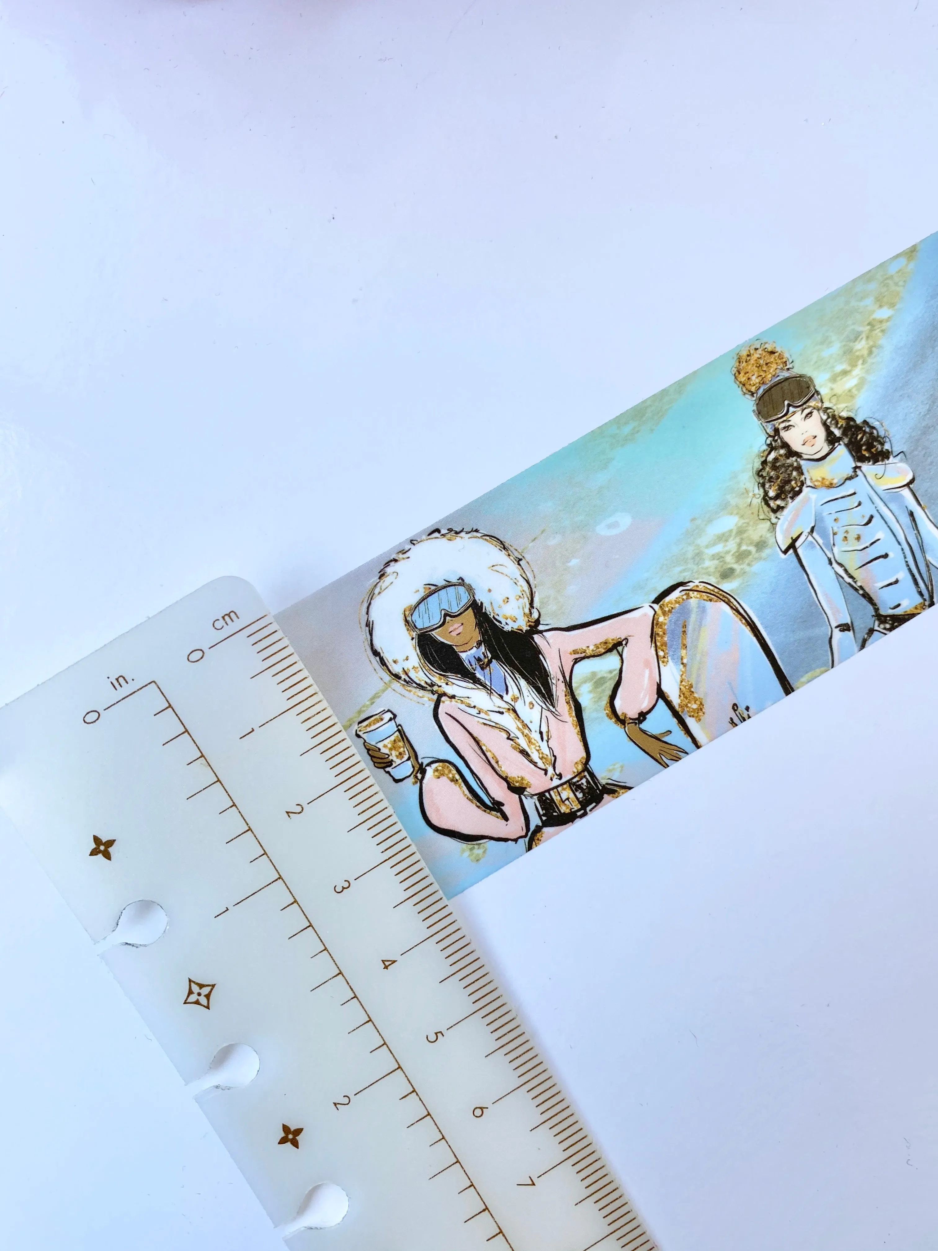 Ice Ice Baby Snow Girls Wide Washi Tape