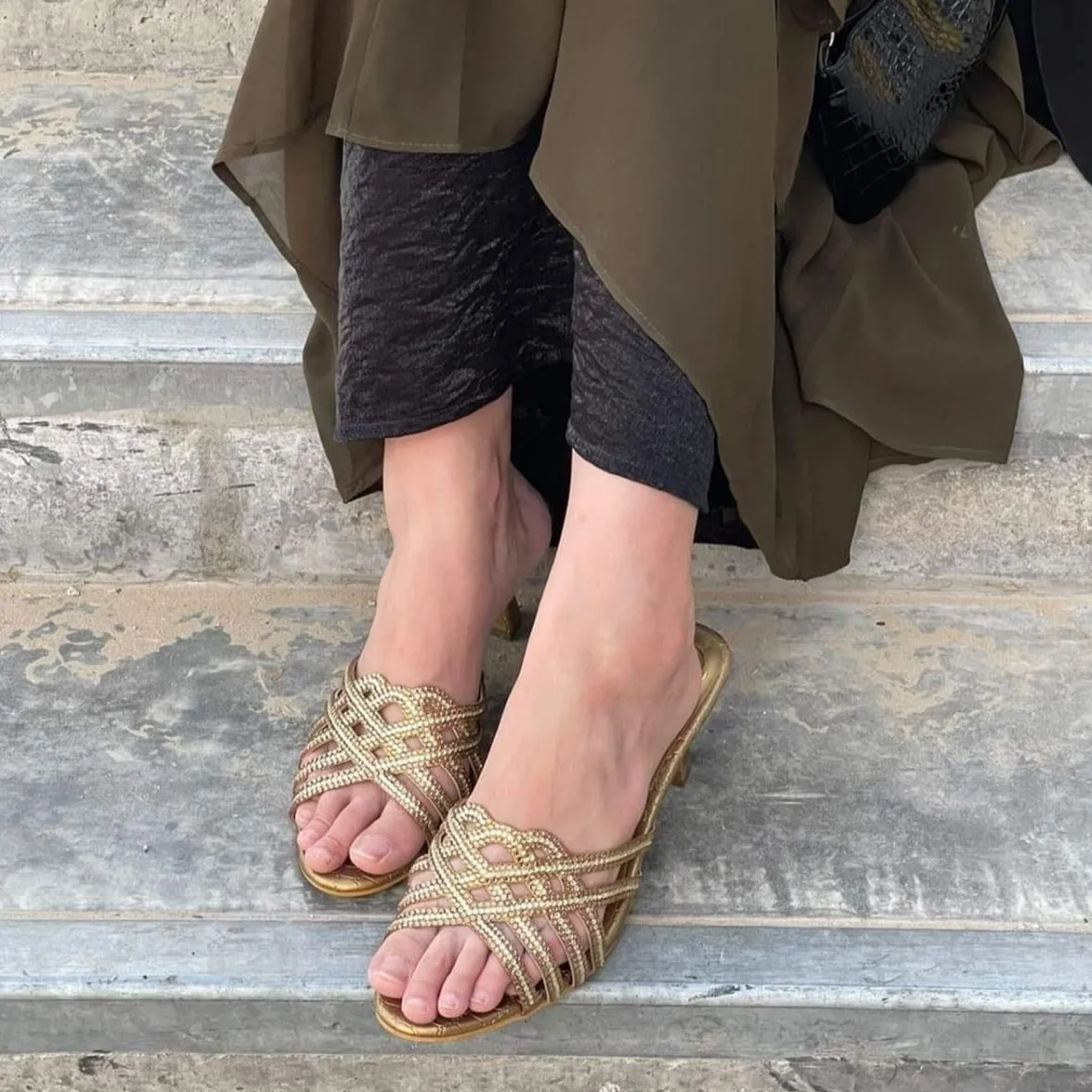 Jamilah Heels S137H - Bronze