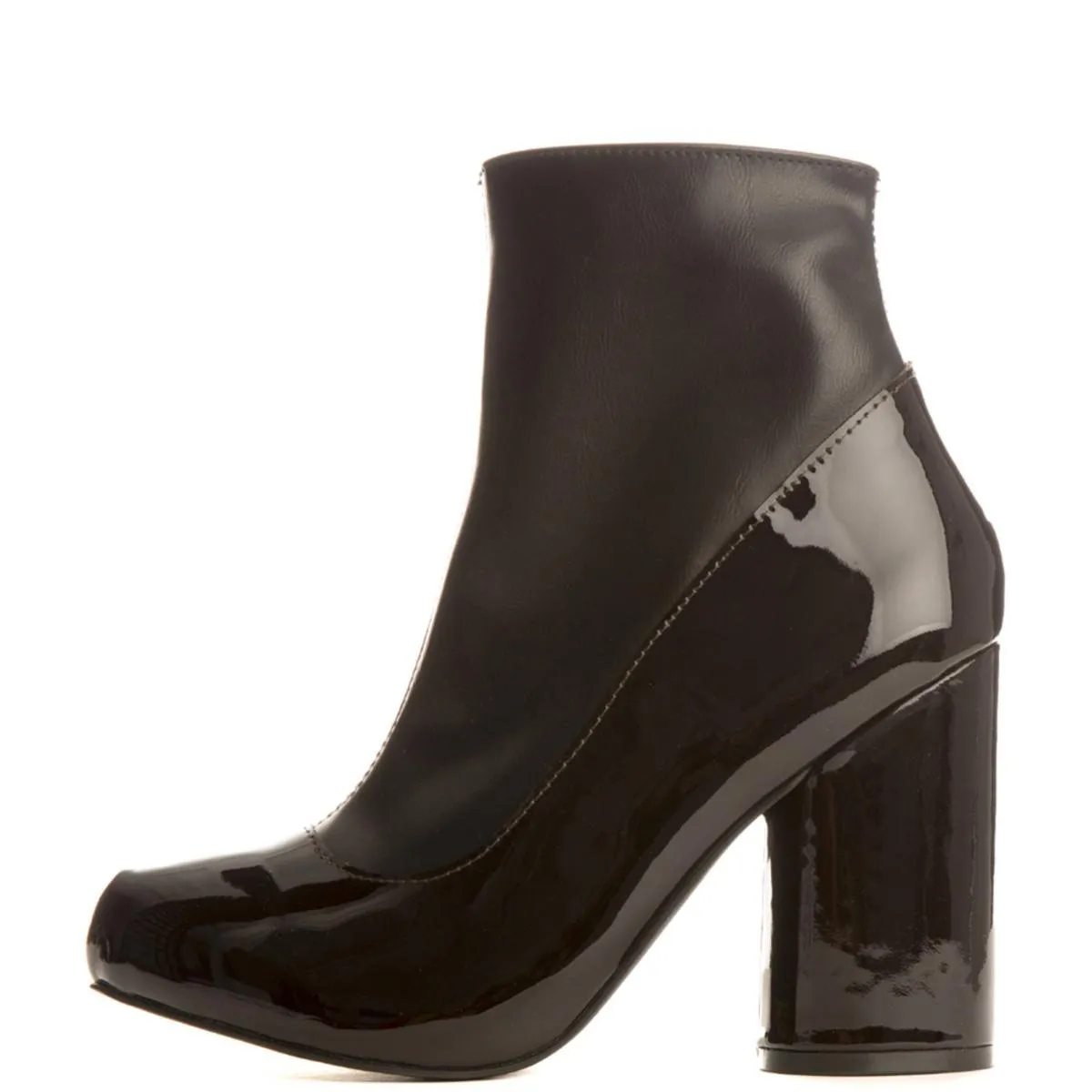Jeffrey Campbell Sequel-2 Black Heel Booties BLACK