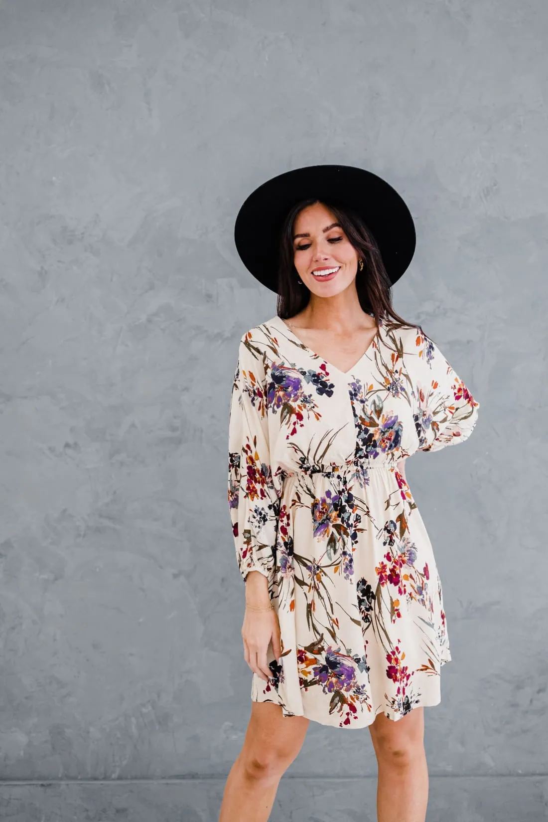 Just You Wait Floral Dress