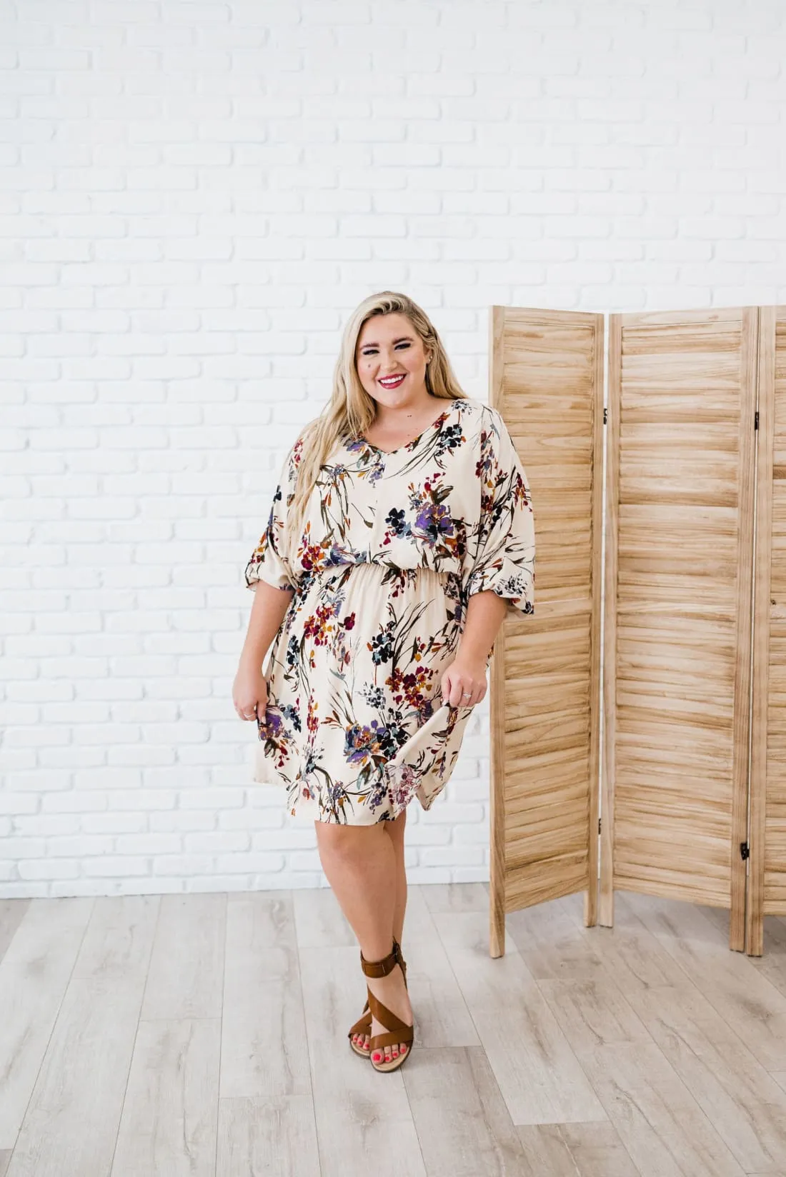 Just You Wait Floral Dress