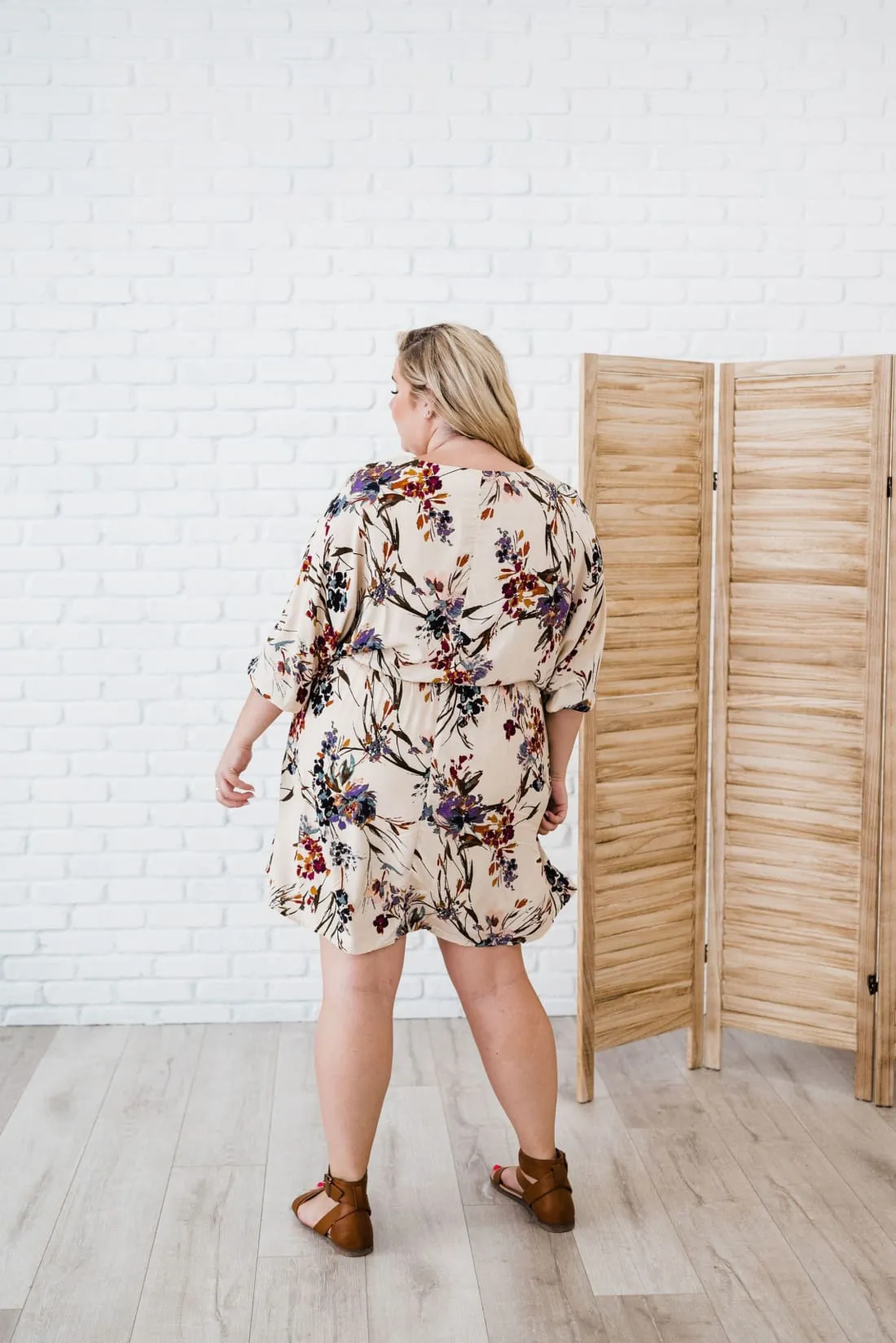 Just You Wait Floral Dress