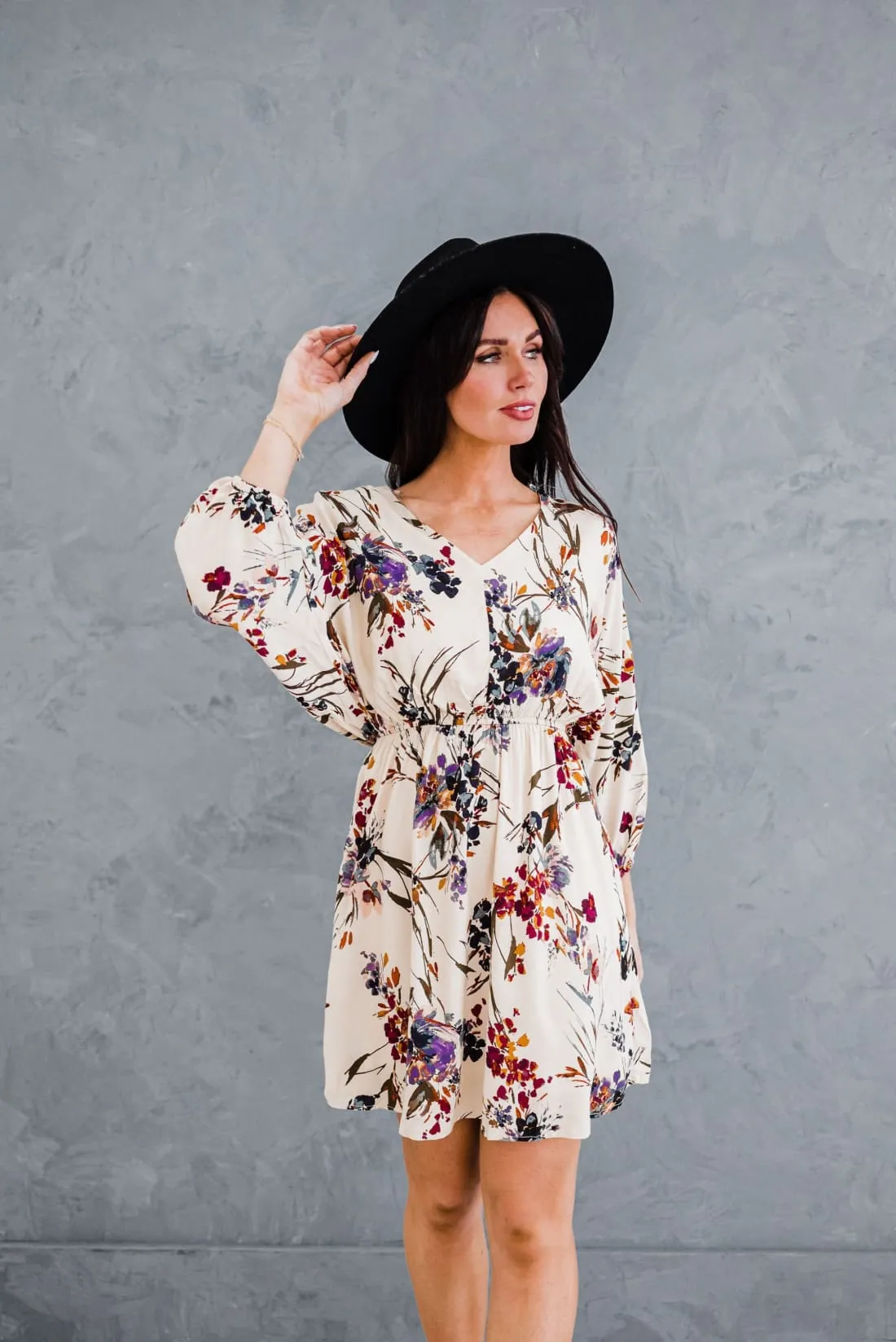 Just You Wait Floral Dress