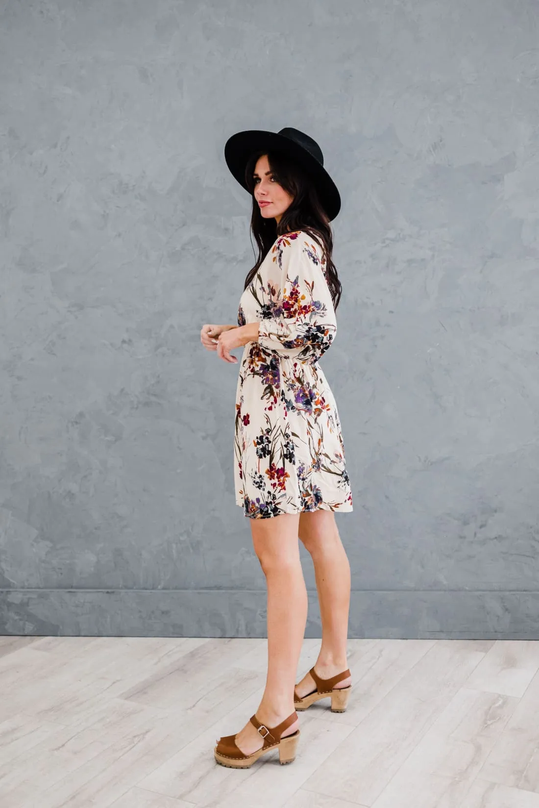 Just You Wait Floral Dress