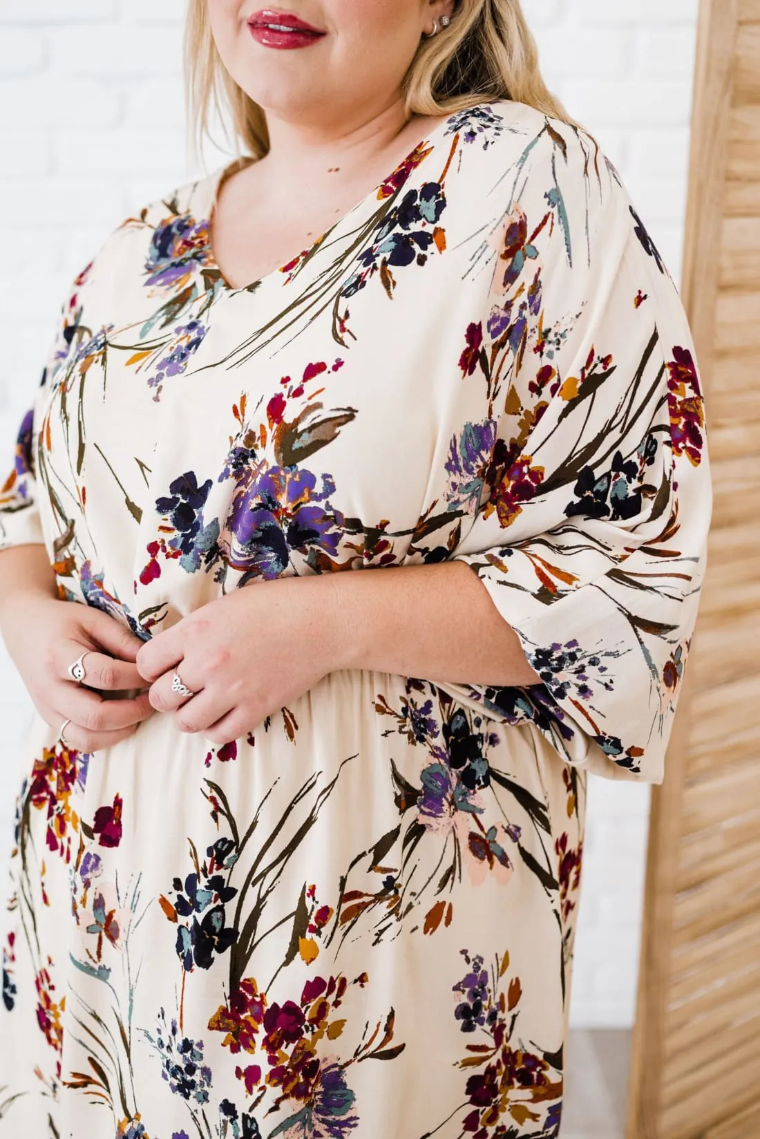 Just You Wait Floral Dress