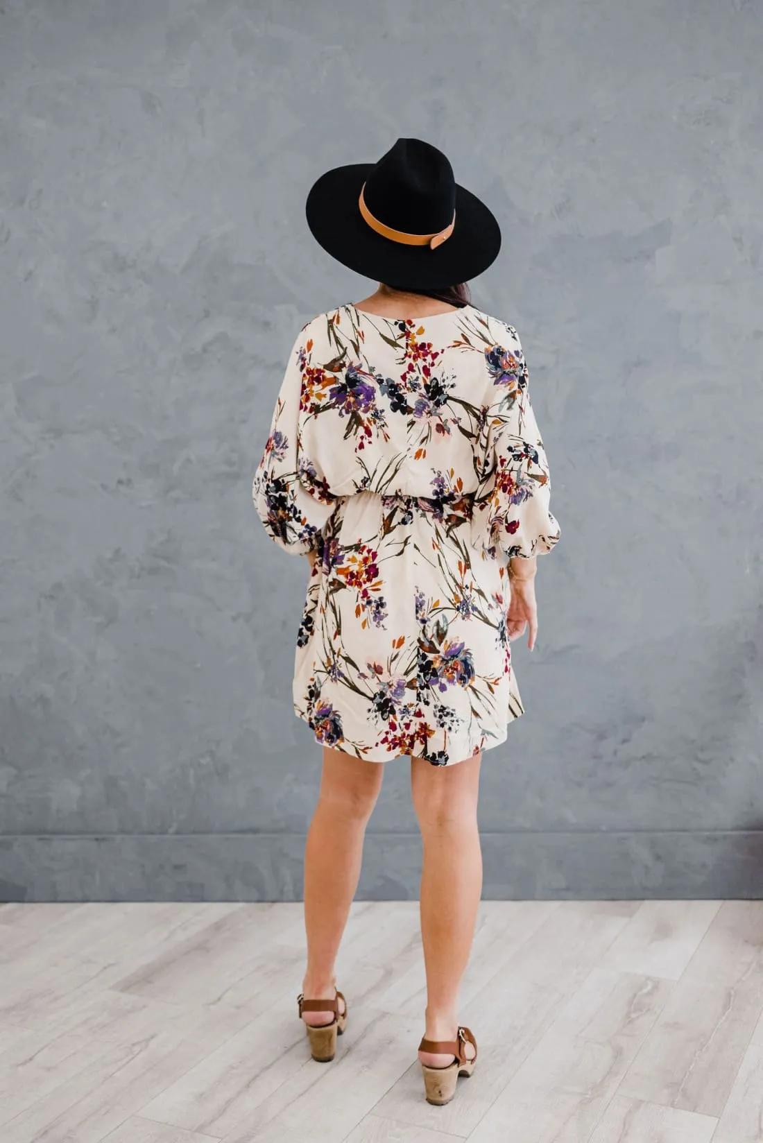 Just You Wait Floral Dress