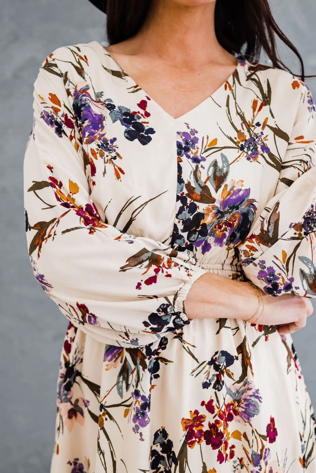 Just You Wait Floral Dress