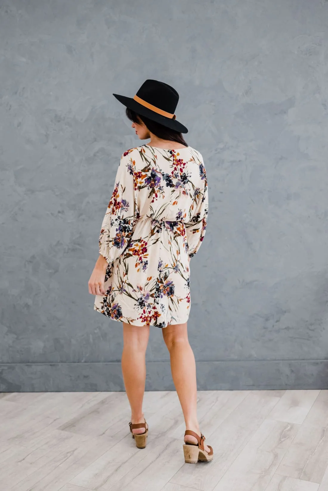 Just You Wait Floral Dress