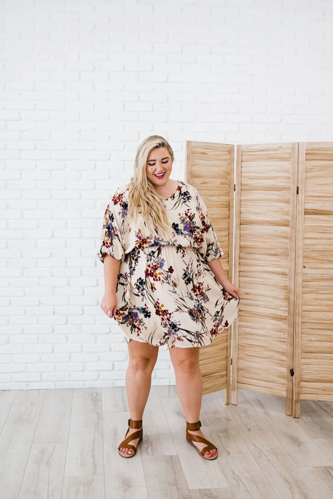 Just You Wait Floral Dress