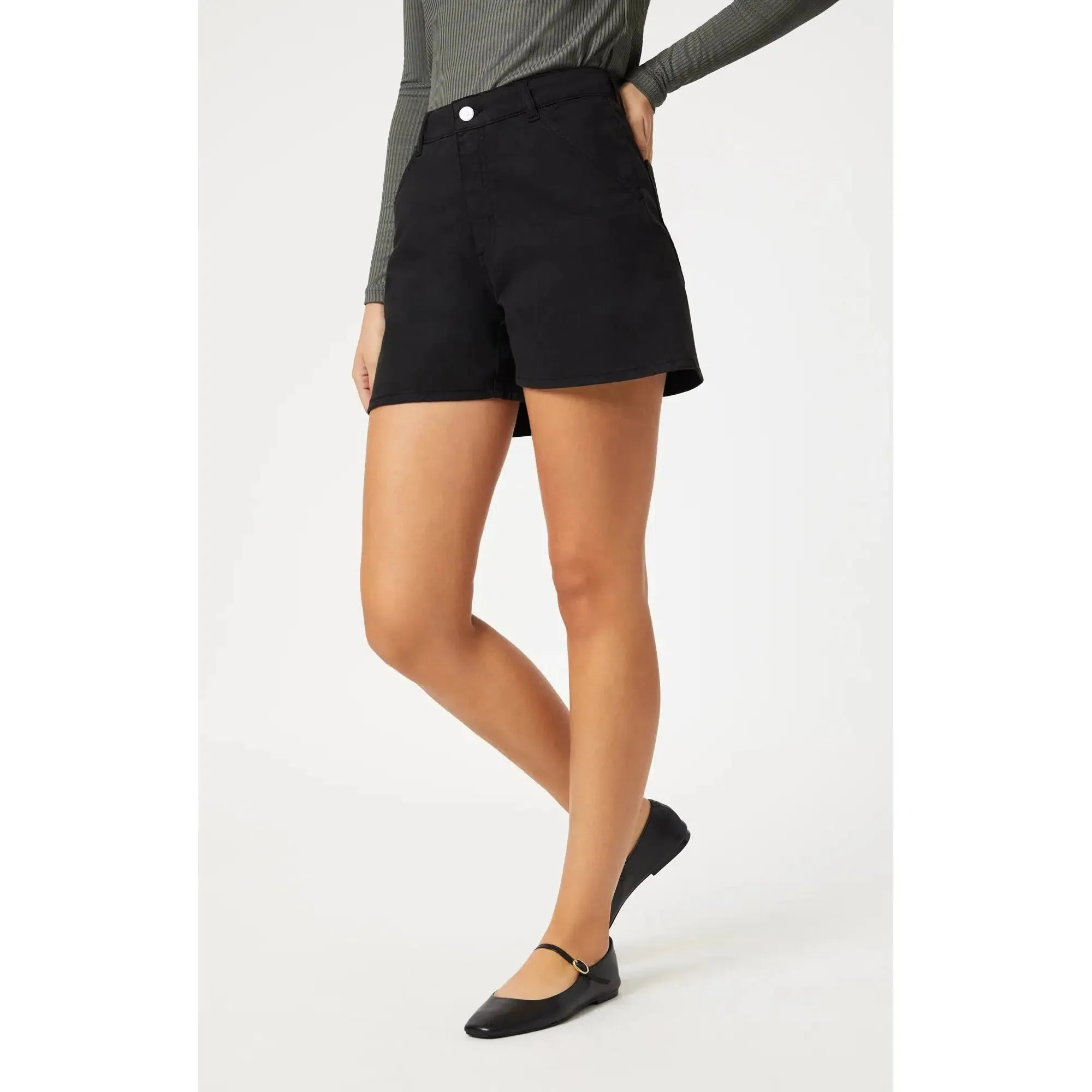 KYLIE BLACK LUXE TWILL
