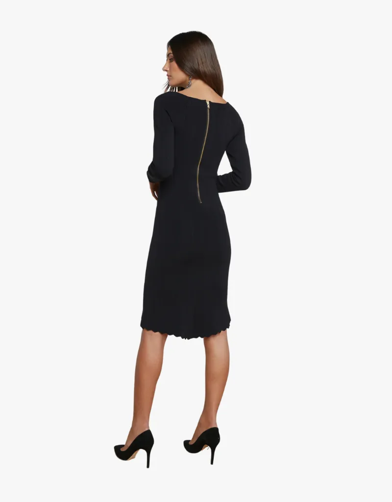 L'agence Felizia Dress in Black