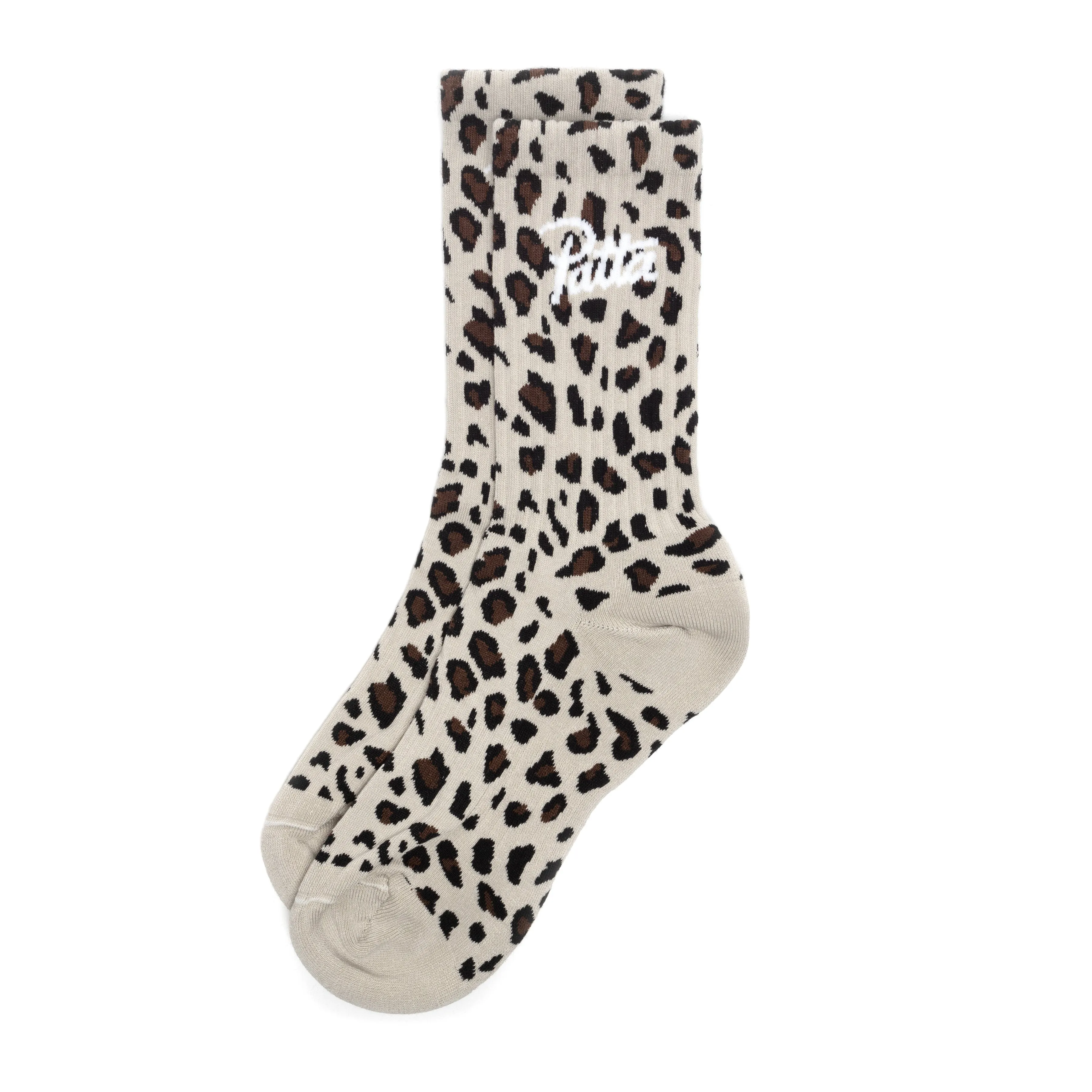 LEOPARD SCRIPT LOGO SPORT SOCKS