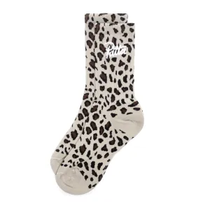 LEOPARD SCRIPT LOGO SPORT SOCKS