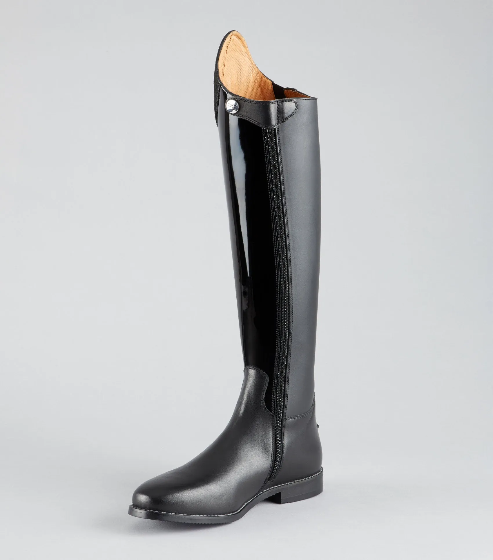 Levade Ladies Leather Dressage Riding Boots Black (Wide Calf)