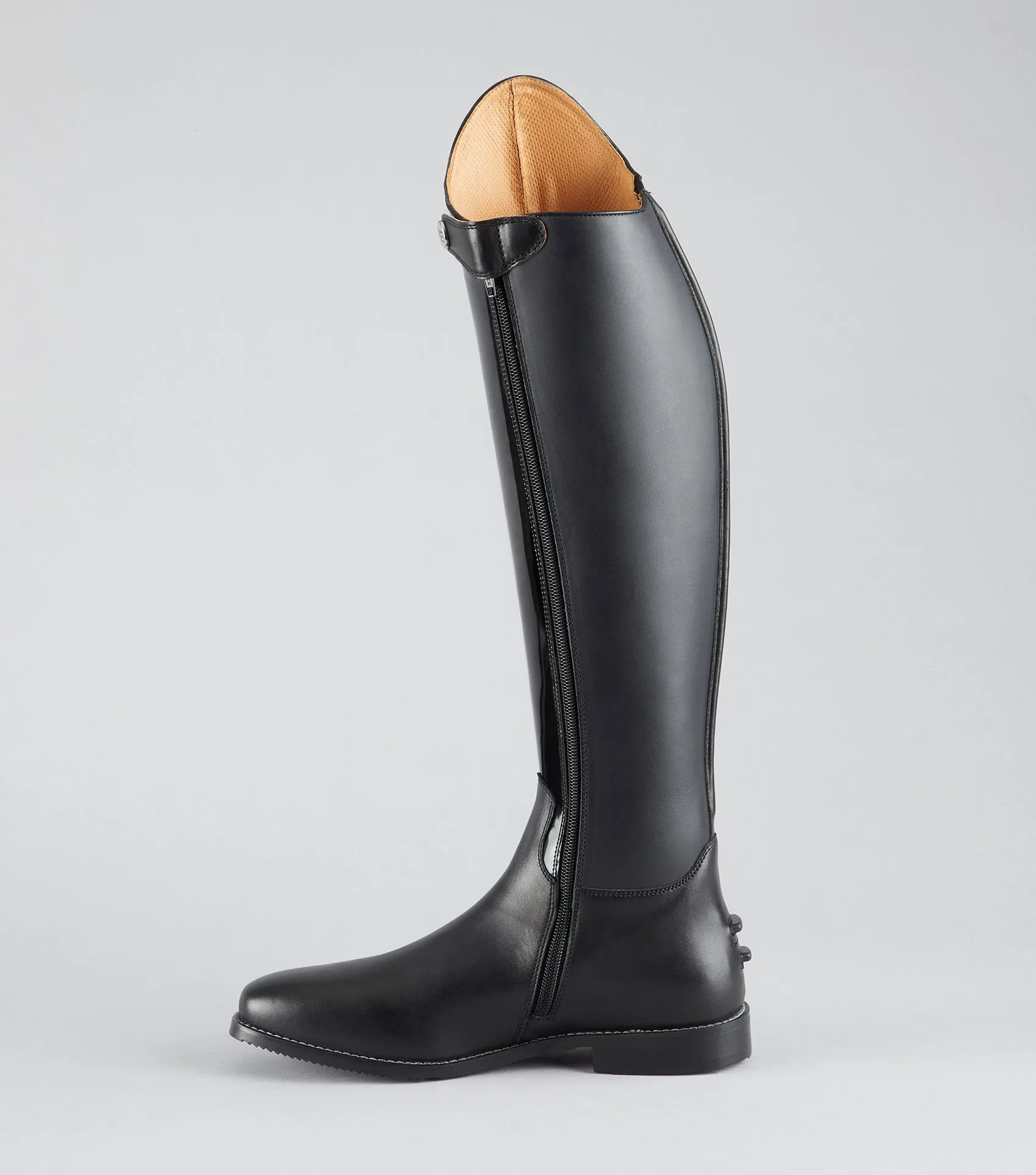 Levade Ladies Leather Dressage Riding Boots Black (Wide Calf)