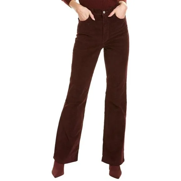 Levi’s Ribcage Bootcut Cord Jeans Malbec Burgundy Corduroy Levis 25 33 NWT