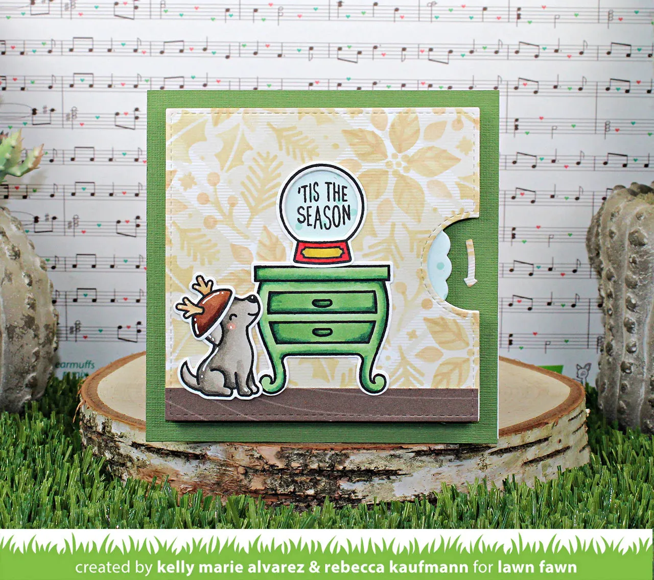 Little Snow Globe Add On Greetings LF3278 Lawn Fawn