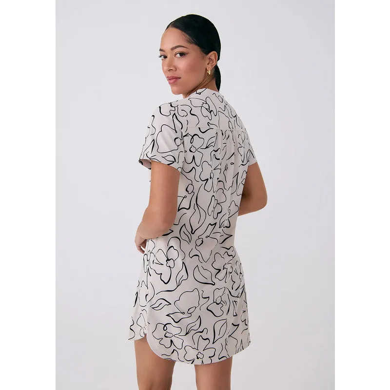 Lolë Olivie V Neck Dress