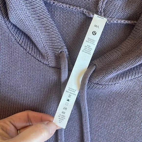 Lululemon Double Knit Sweater Hoodie