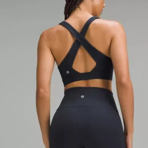 Lululemon Envital Bra Navy Cross-Back Sports Bra