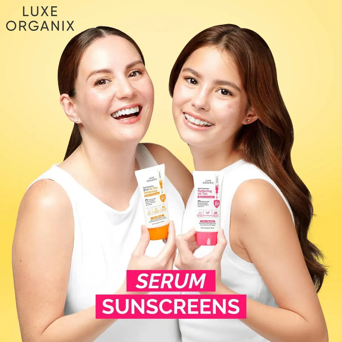 Luxe Organix High Protection Perfecting UV Tint Serum Sunscreen SPF 50 PA     10g