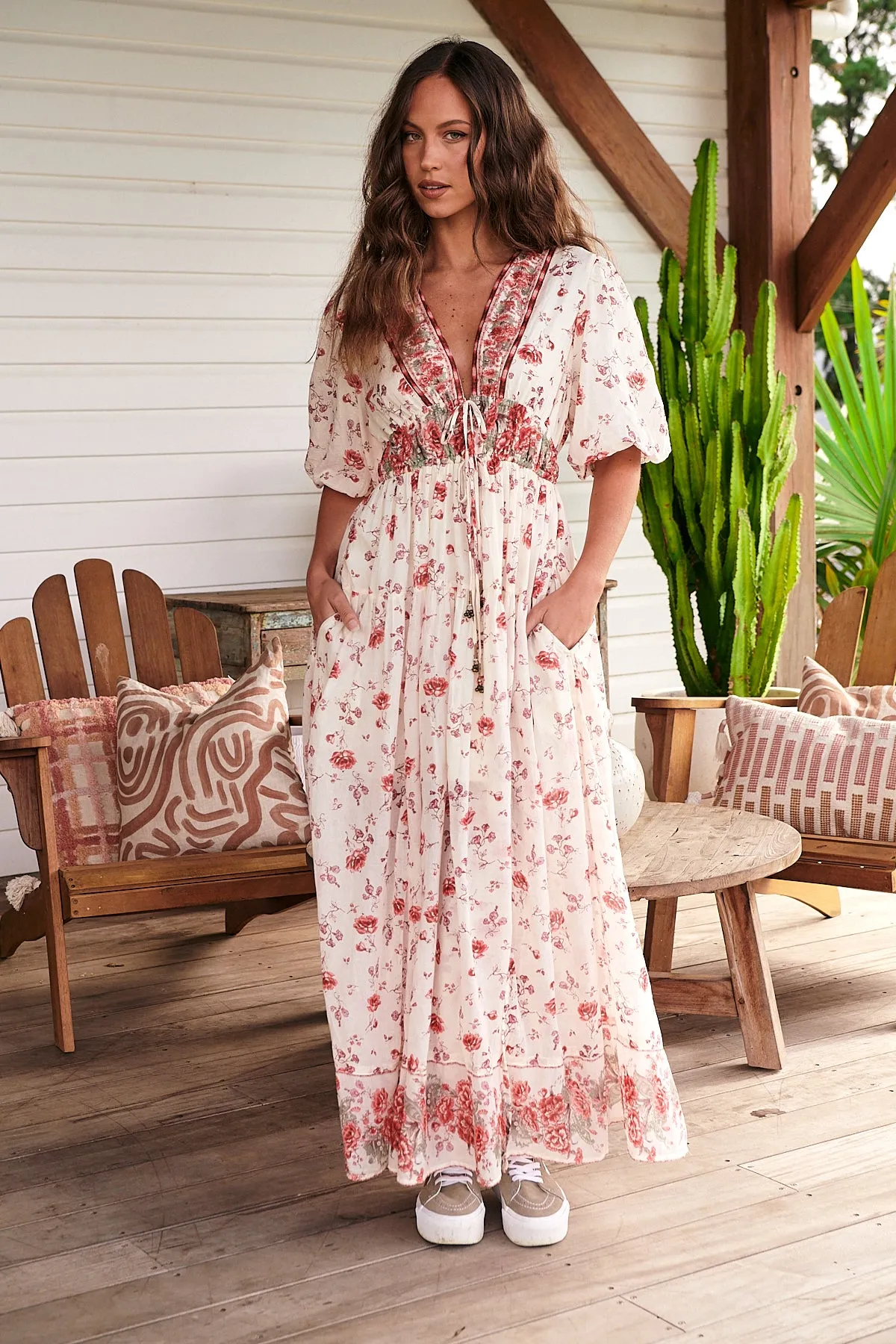 Lysette Maxi- Tea Combo ~ Free People