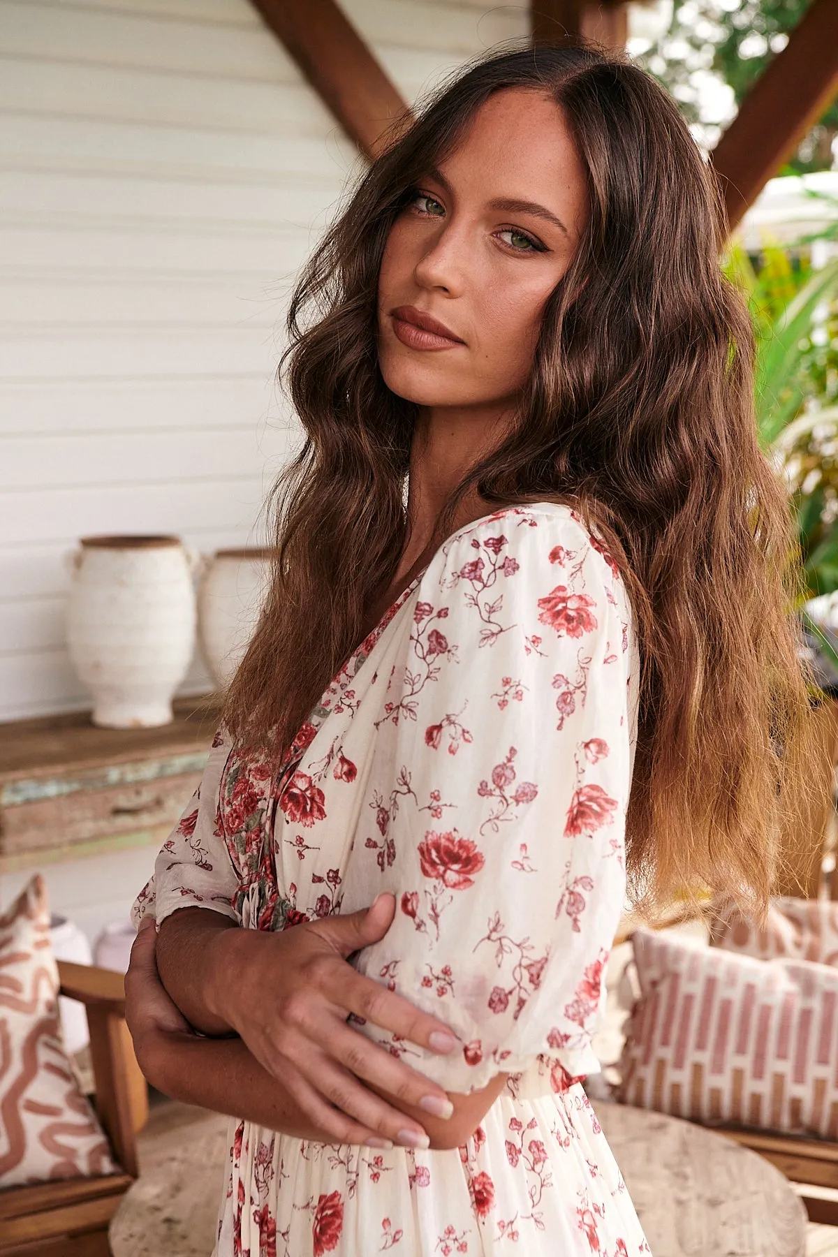 Lysette Maxi- Tea Combo ~ Free People