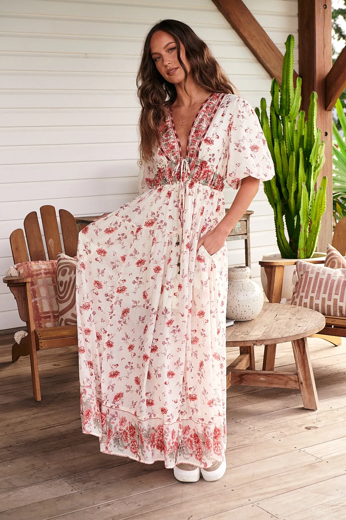 Lysette Maxi- Tea Combo ~ Free People