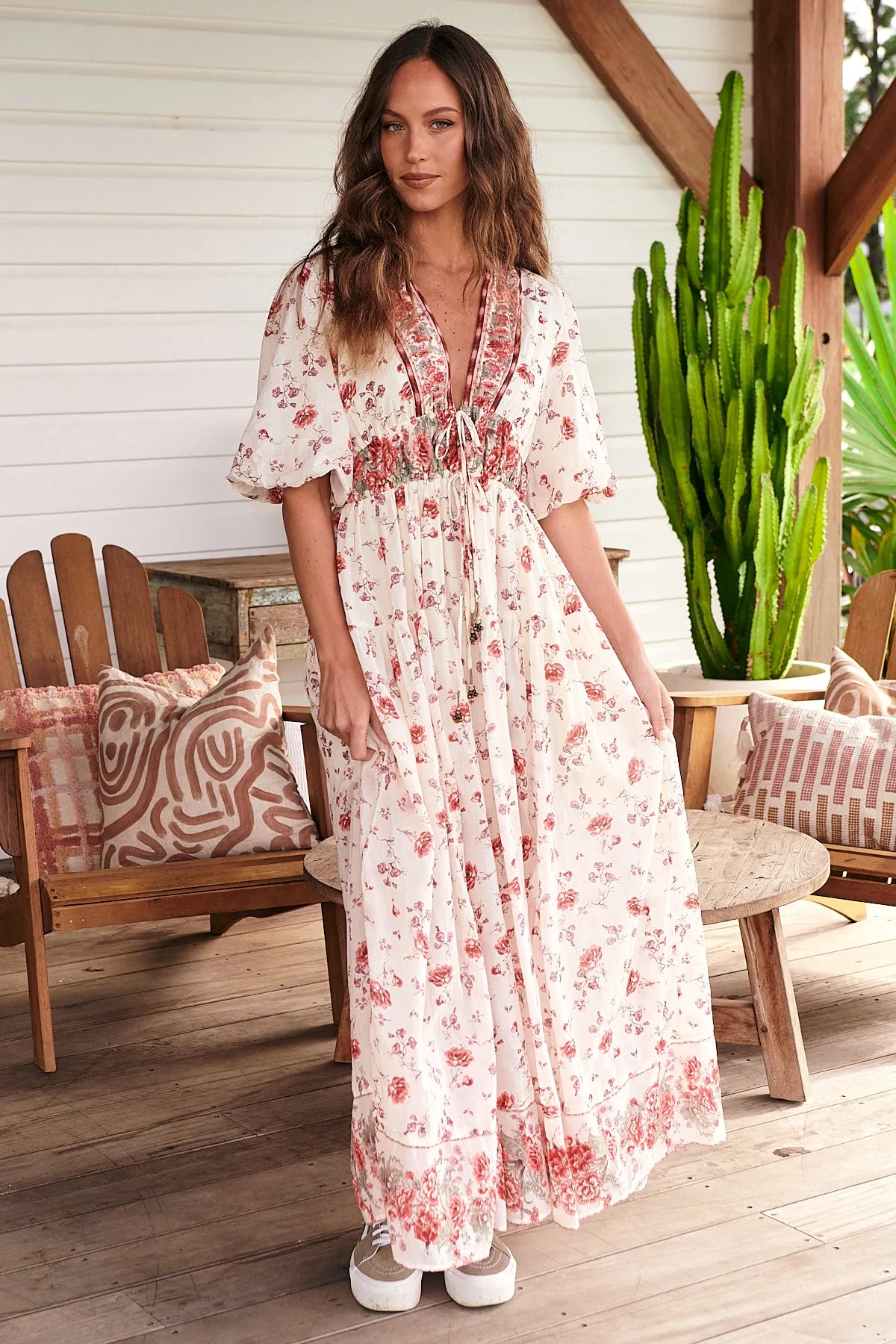Lysette Maxi- Tea Combo ~ Free People