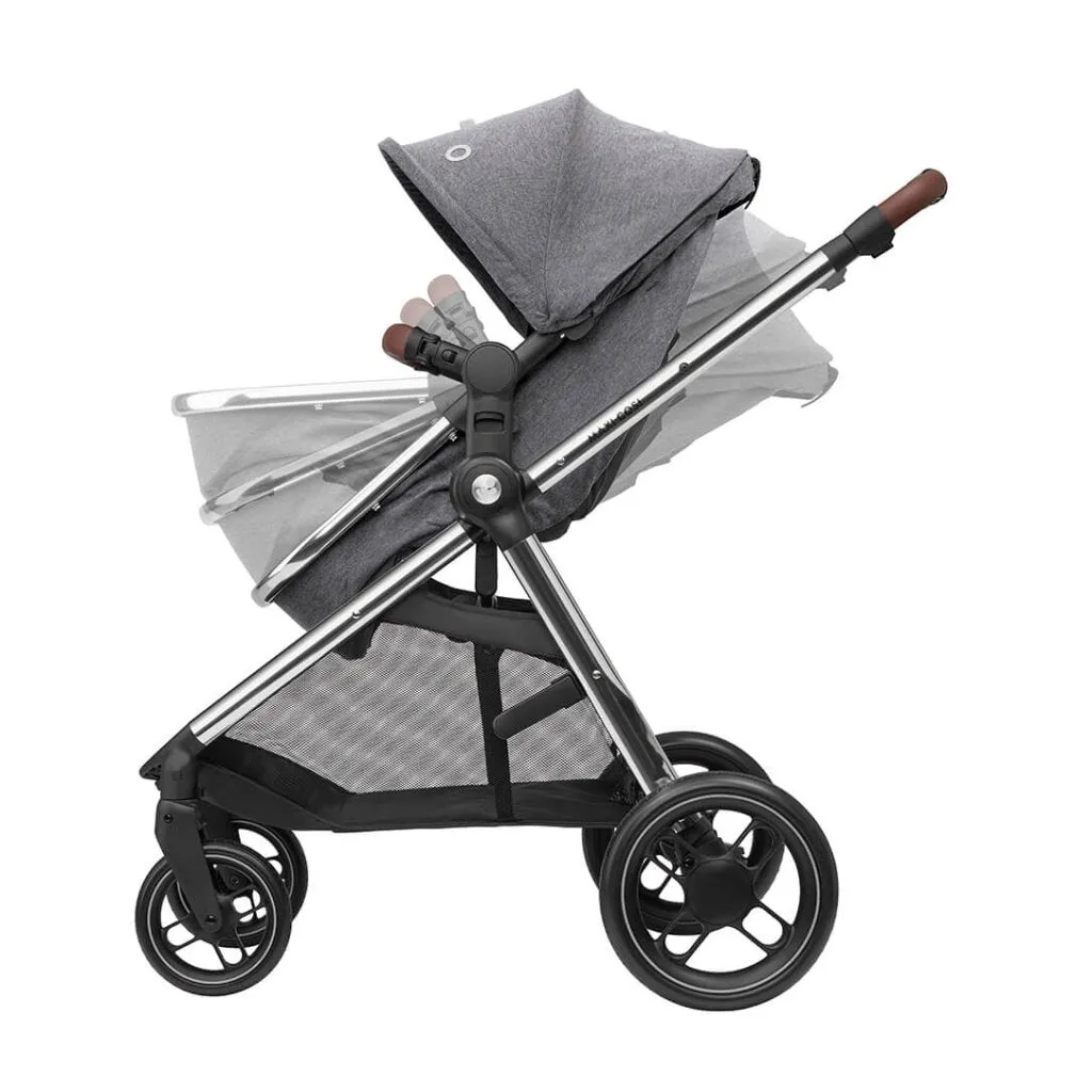 MAXI COSI Zelia3 Luxe Stroller - Twillic Grey