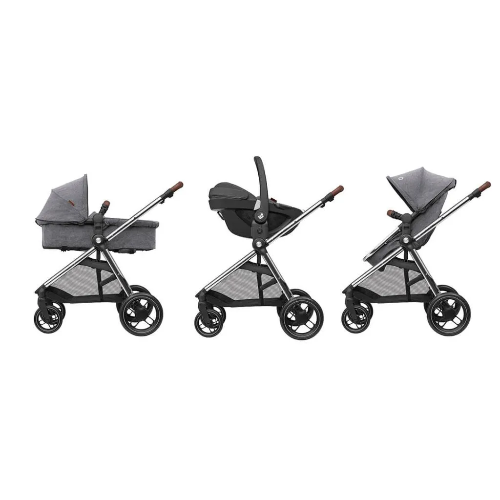 MAXI COSI Zelia3 Luxe Stroller - Twillic Grey