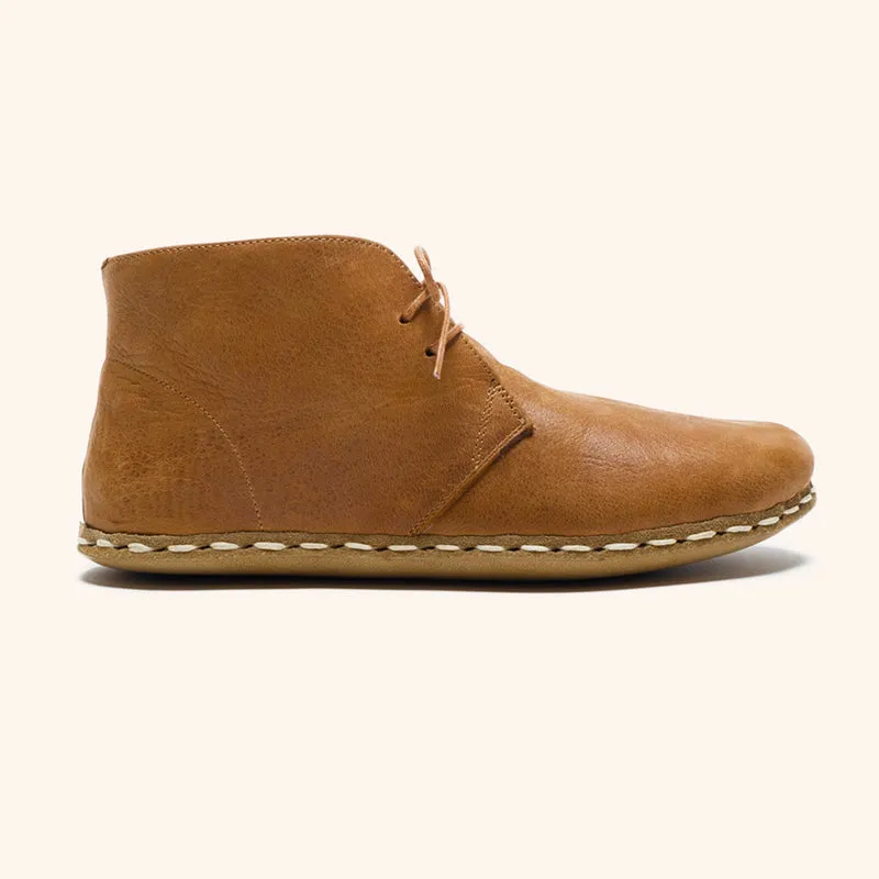 Men's Barefoot Chukka Boots for Grounding & Earthing