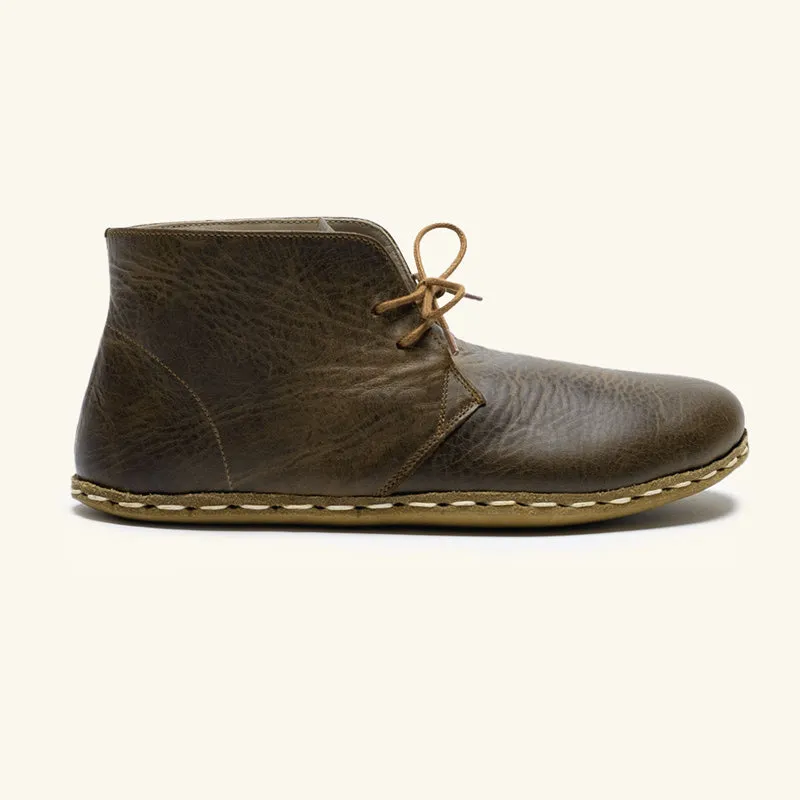 Men's Barefoot Chukka Boots for Grounding & Earthing