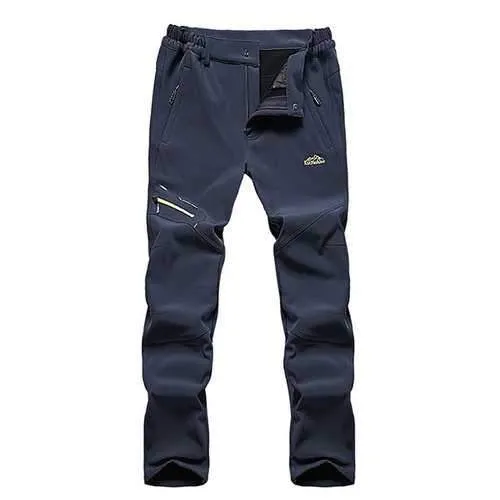 Mens Outdoor Thicken Thermal Pants