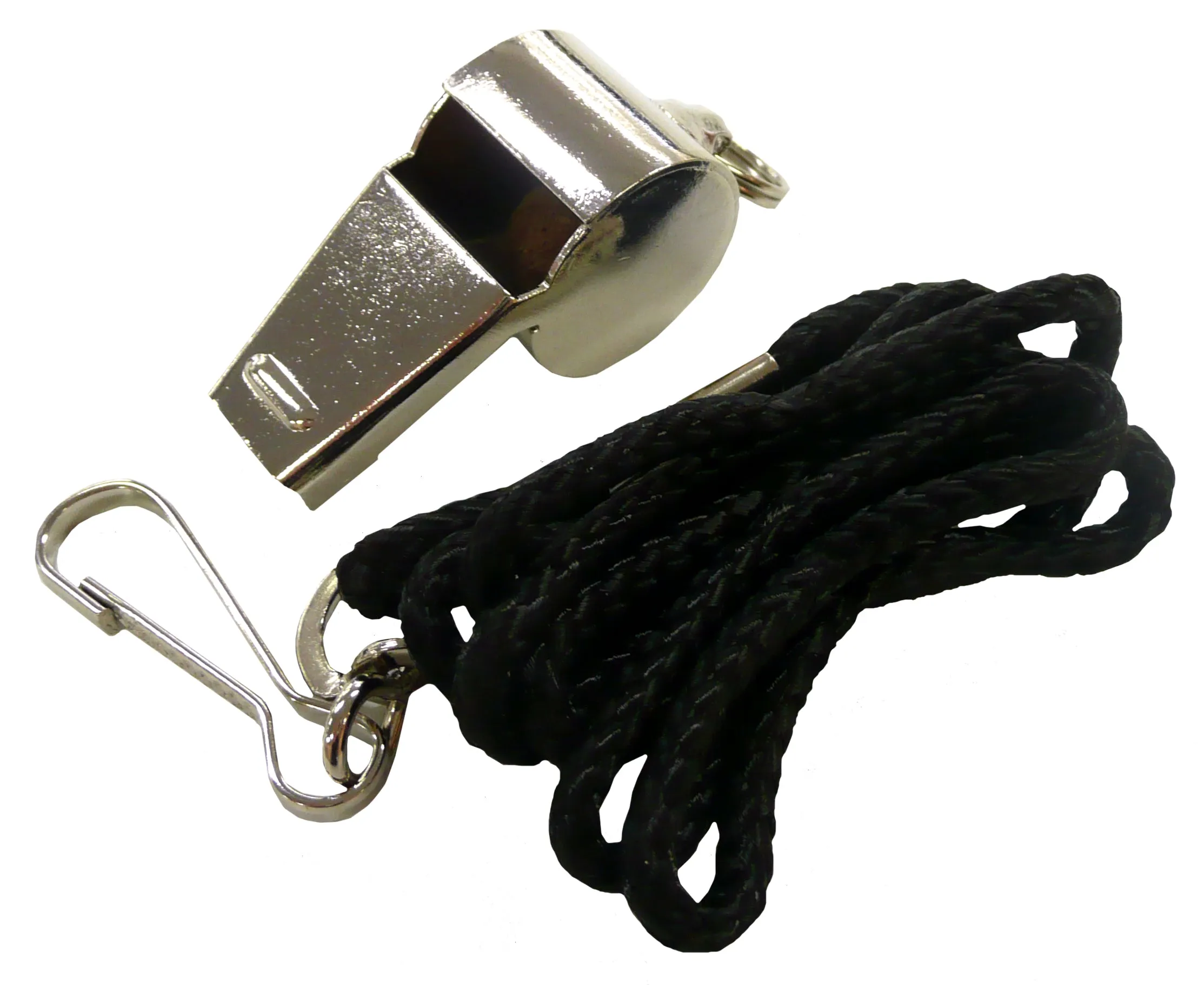 Metal Whistle with Lanyard