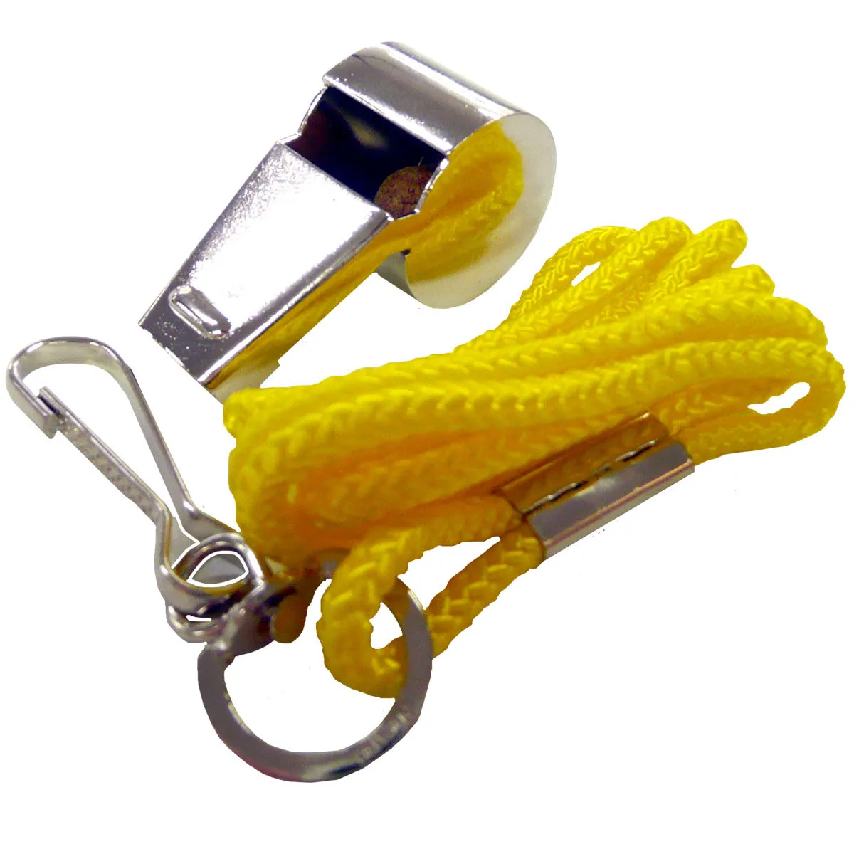 Metal Whistle with Lanyard