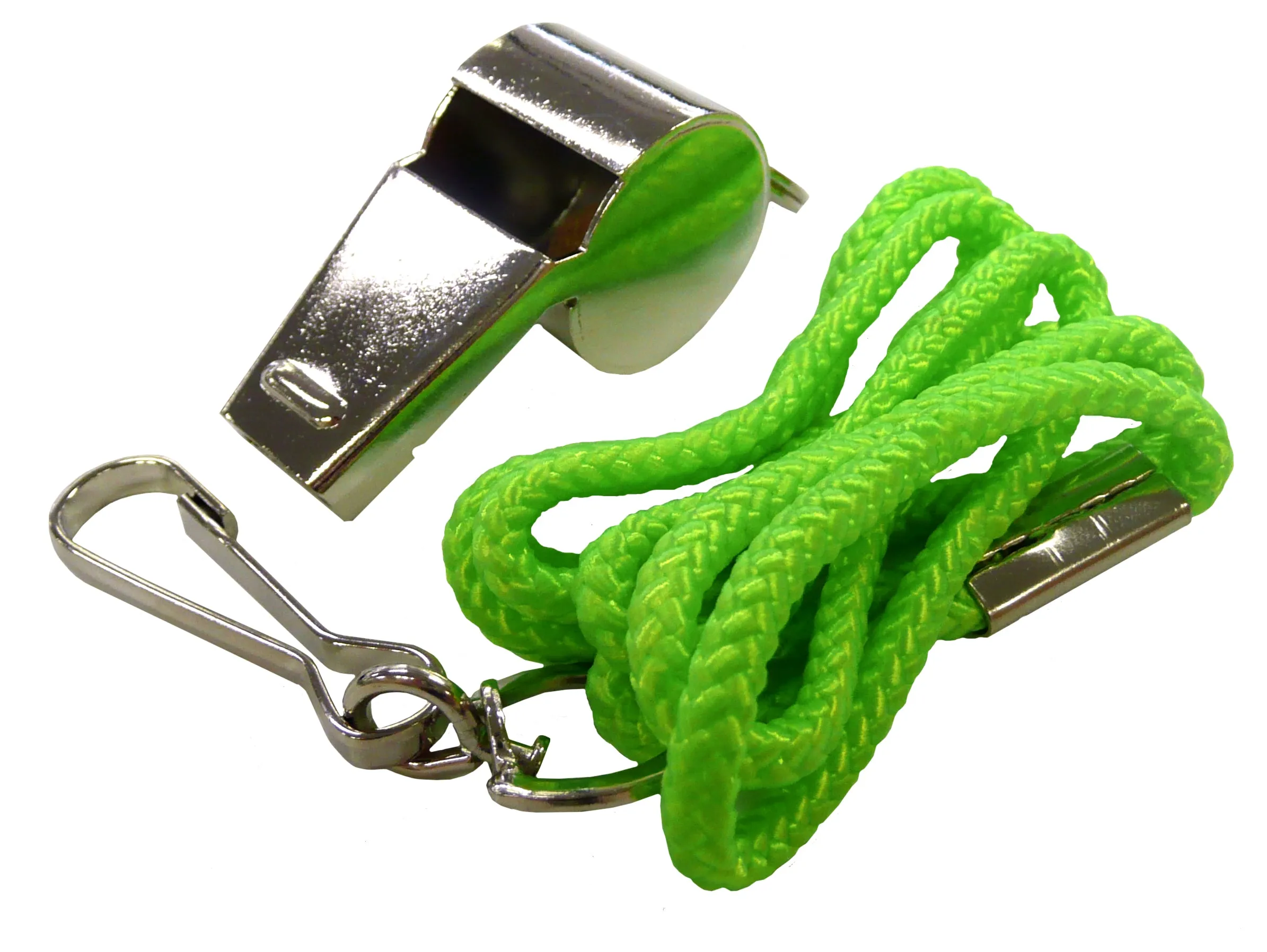 Metal Whistle with Lanyard