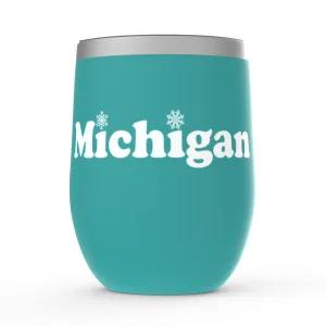 Michigan Lake Effect - Wine Tumblers