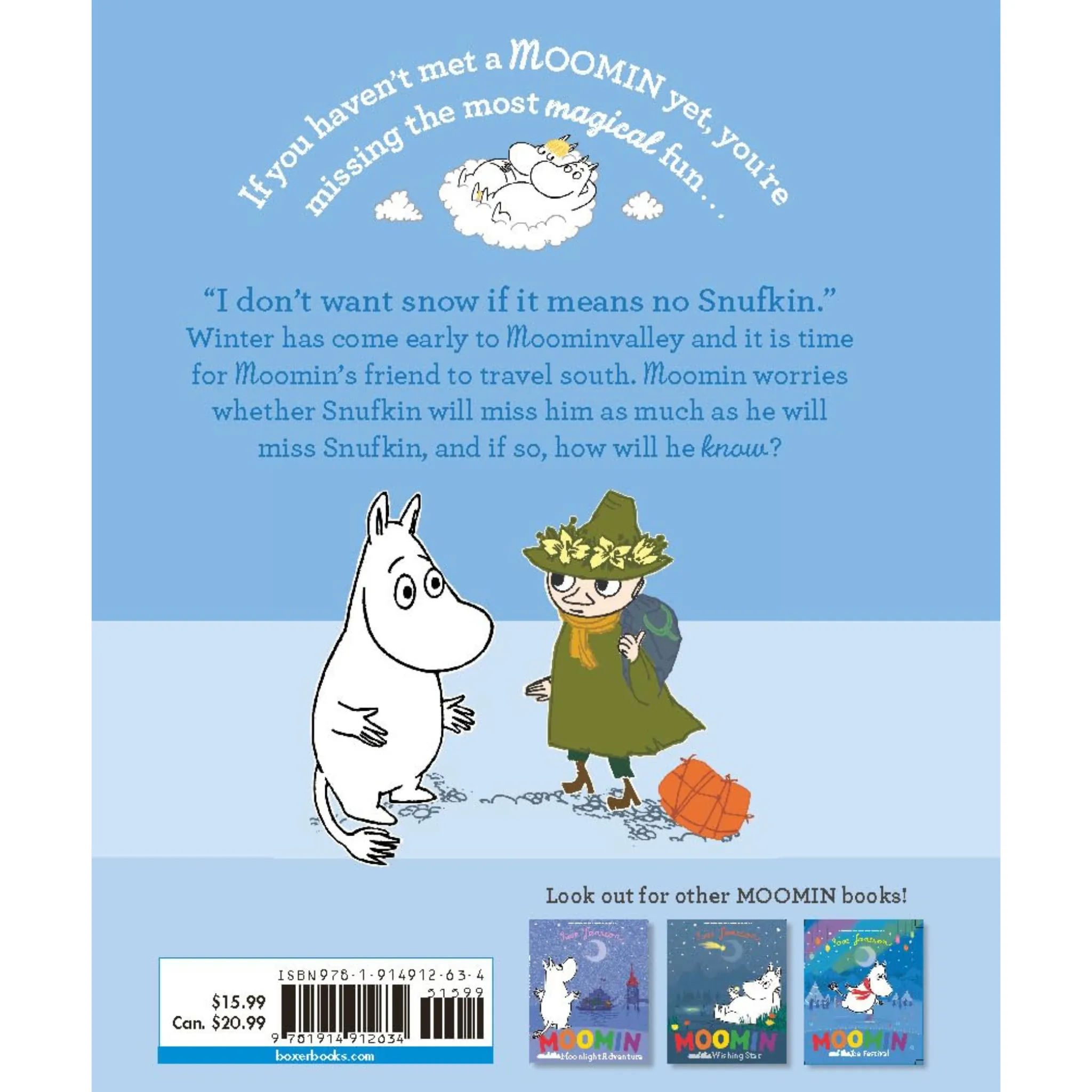 Moomin and the Winter Snow